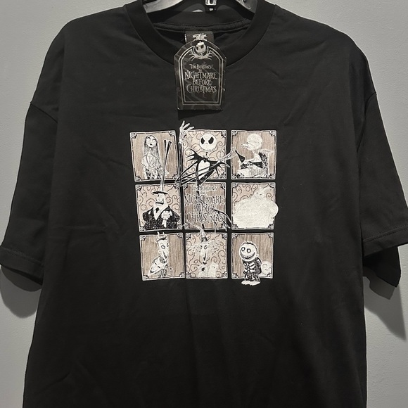 Vintage DEAD-STOCK Nightmare Before Christmas Movie shirt Tim Burton Touchstone - Picture 1 of 4
